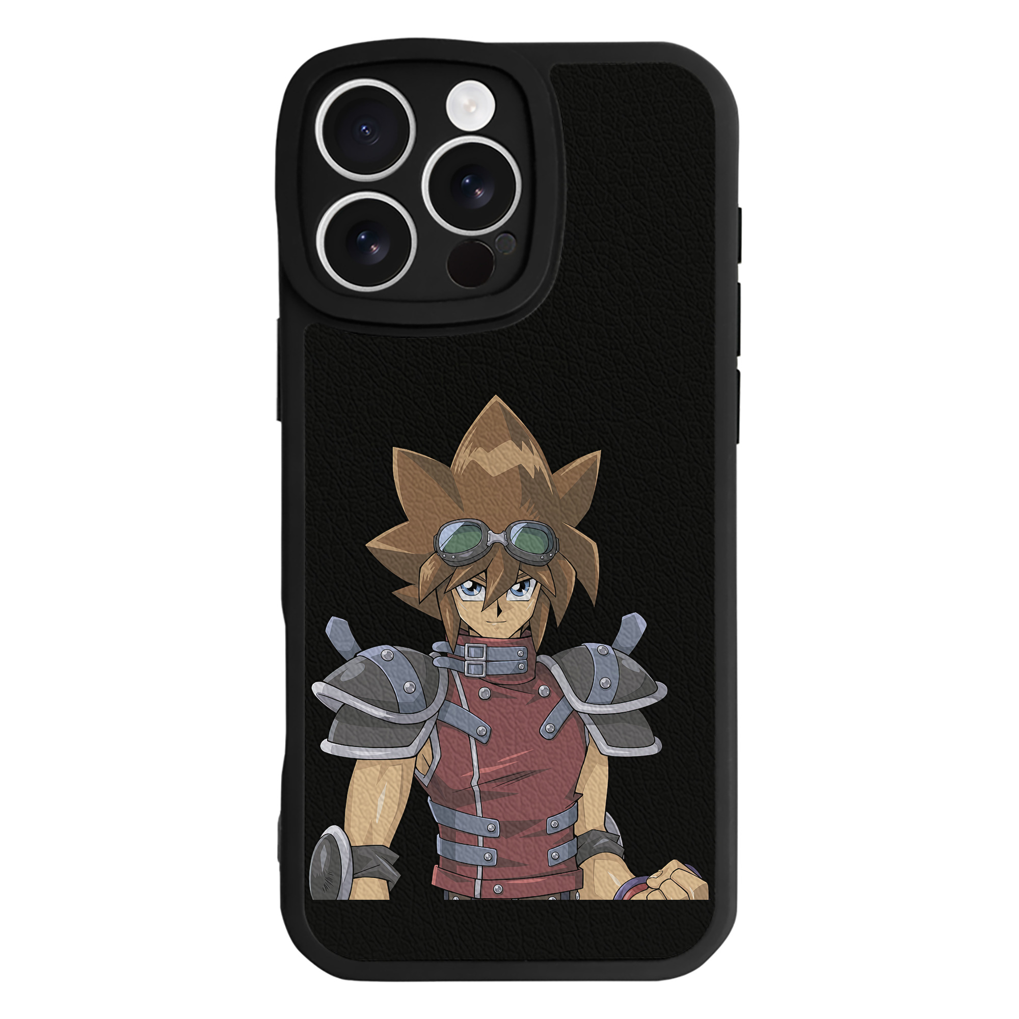 遊☆戯☆王 Yu-Gi-Oh! 【iPhone 16シリーズ対応】シリコンスマホケース（レザー調） 材質：シリコン